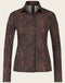 Blouse Kikkie Technical Jersey | Brown snake