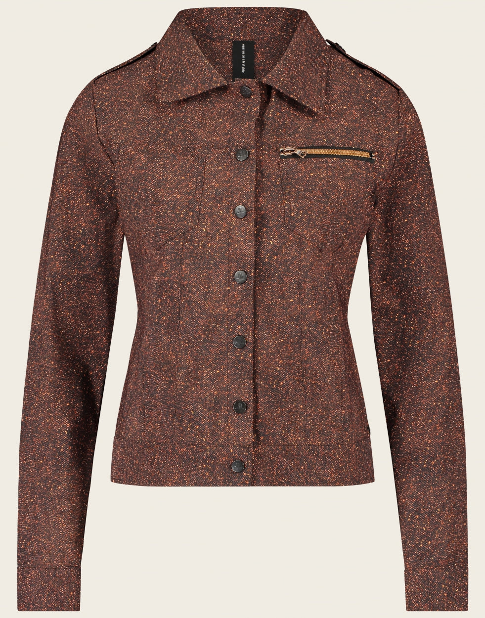 Jacket Riva Technical Jersey | Brown