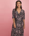 Kelly Wrap Dress | Black