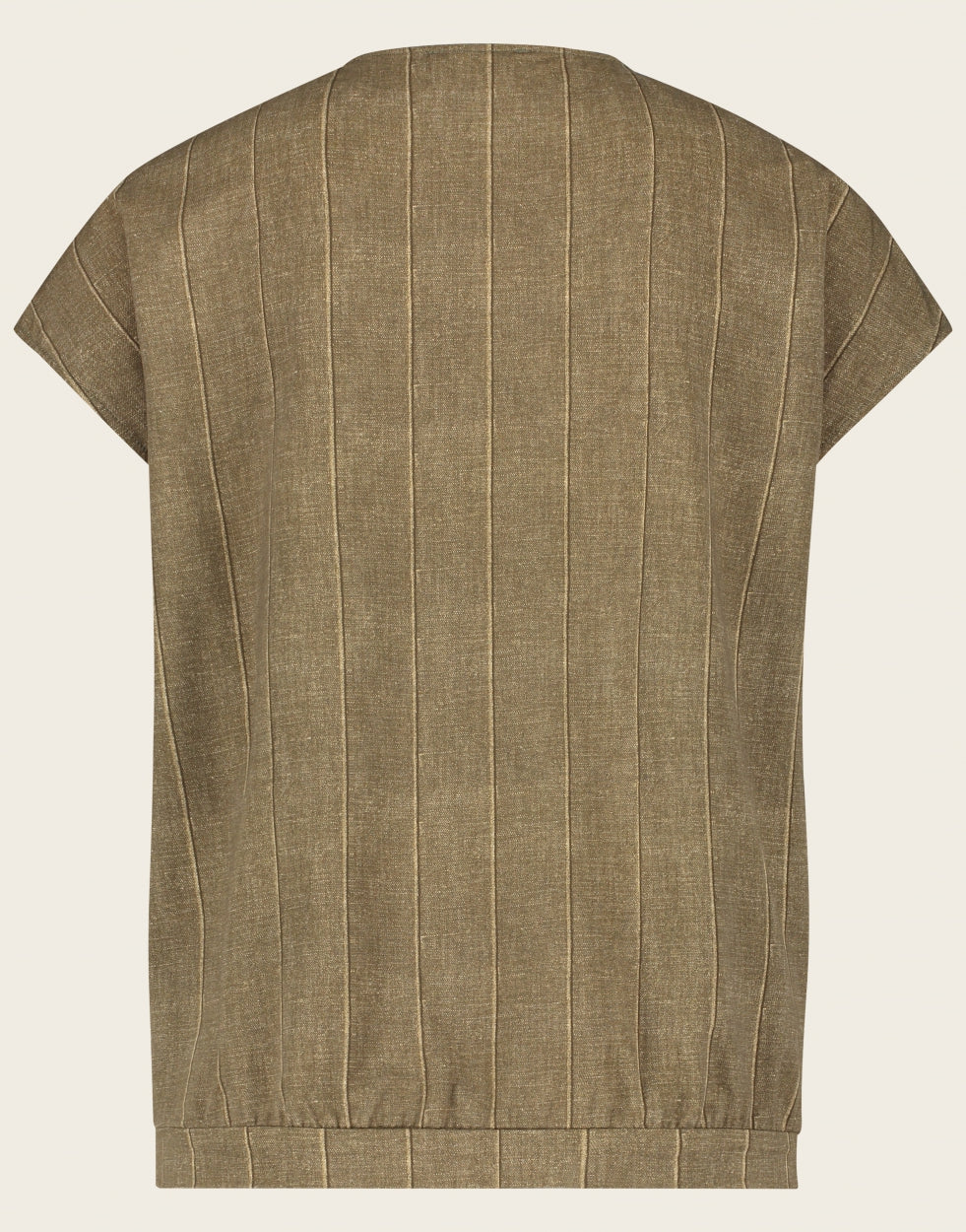 Top Lili Technical Jersey | Gold Beige