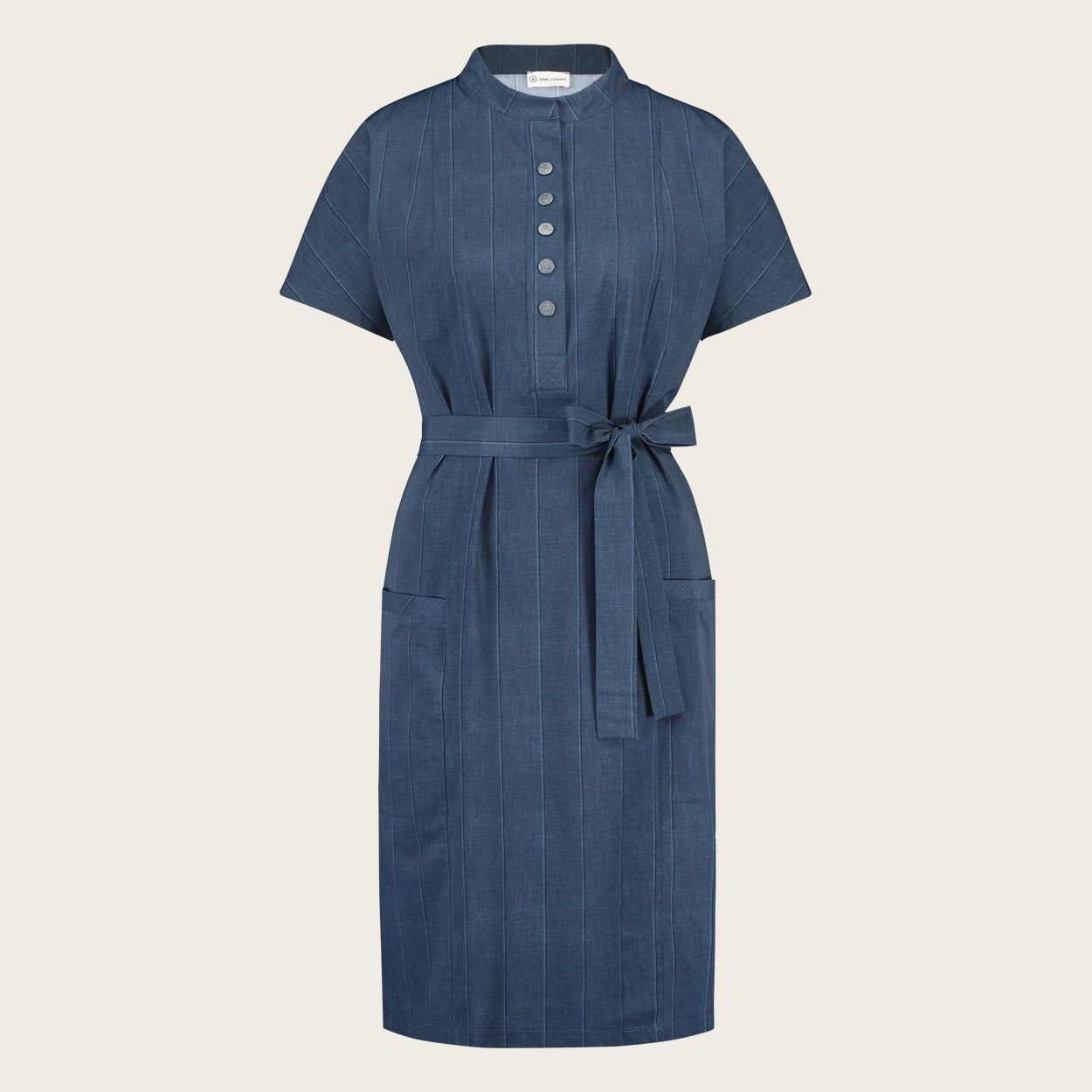 Dress Valentina Short/1 Technical Jersey | Denim Blue
