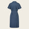 Dress Valentina Short/1 Technical Jersey | Denim Blue