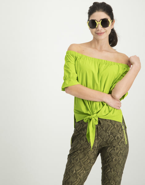 Nicole Knotted Top | New Rosso Masai