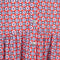 Tati Dress Graphic | White/Red
