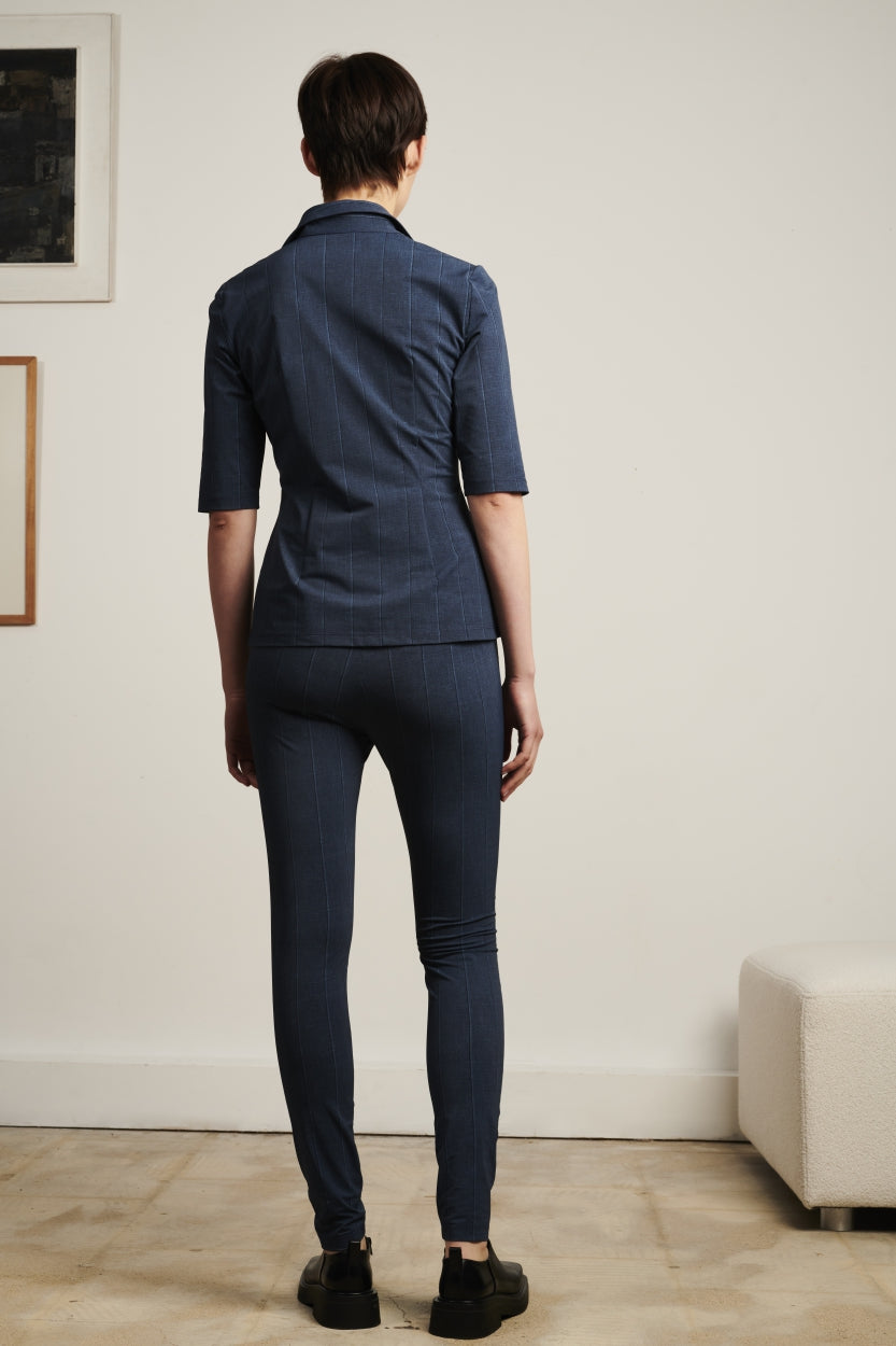 Pants Annabel Technical Jersey | Denim Blue