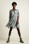 Dress Anna Short/3 Eco Viscose | Multi Blue