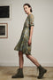 Dress Janet Eco Viscose | Multi Green