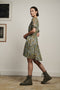 Dress Janet Eco Viscose | Multi Green