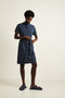 Dress Valentina Short/1 Technical Jersey | Denim Blue