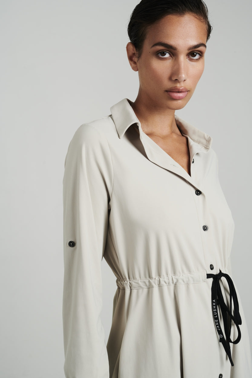 Dress Andrea Technical Jersey | Sand