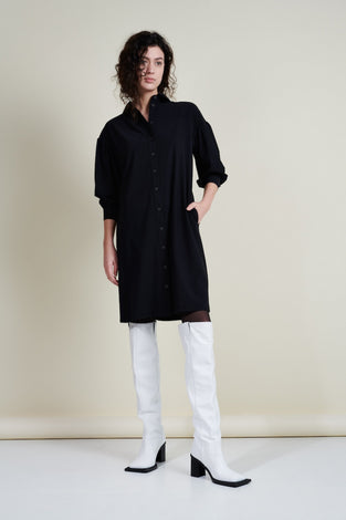 Dress Sabine Short Technical Jersey | Black