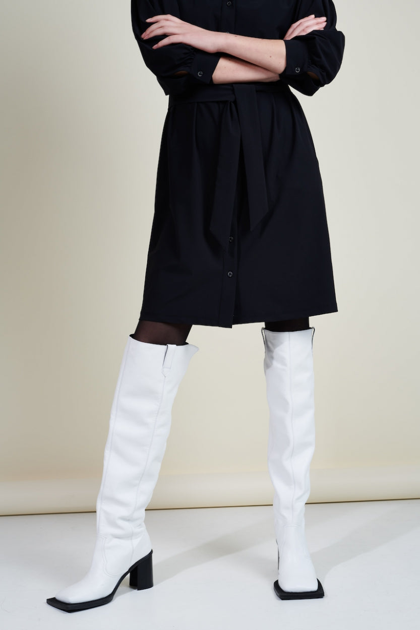 Dress Sabine Short Technical Jersey | Black