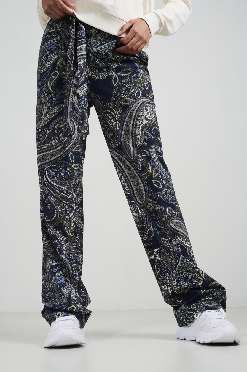 Pants Erina Long Technical Jersey | Blue