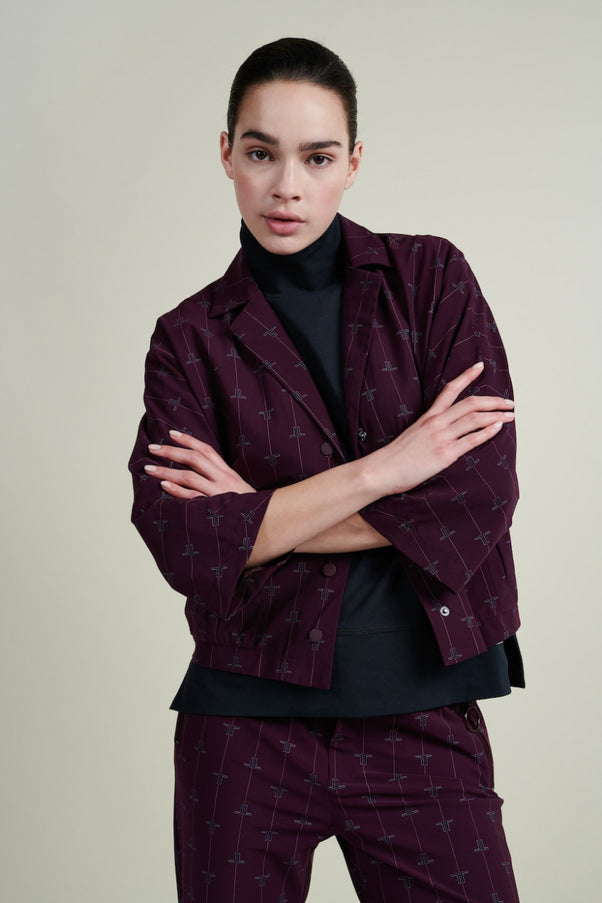 Blazer Luciana/W Technical Jersey | Purple