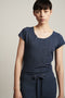 T Shirt Sara Technical Jersey | Denim Blue